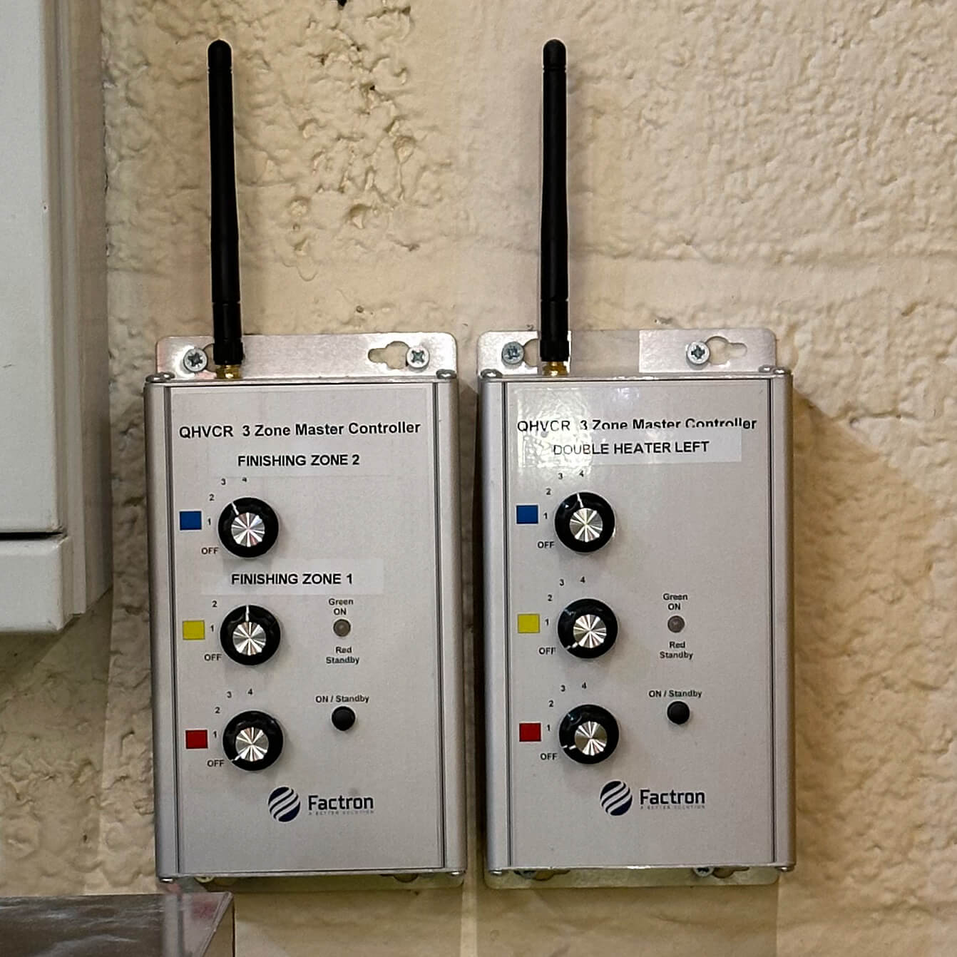 3 Zone Master Controller (transmitter) wall mounted