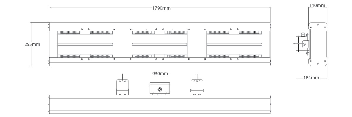 Shadow Infrared Infinity 12kW Industrial Radiant Heater