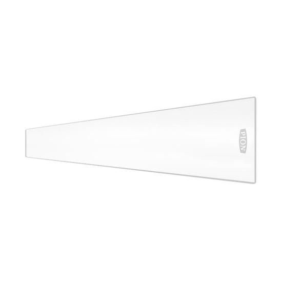 Shadow Crystal 800W Infrared Glass Panel Heater - White