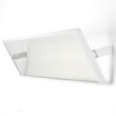 Shadow Crystal 600W Infrared Glass Panel Heater - Clear Glass 